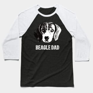 Beagle Dad Baseball T-Shirt